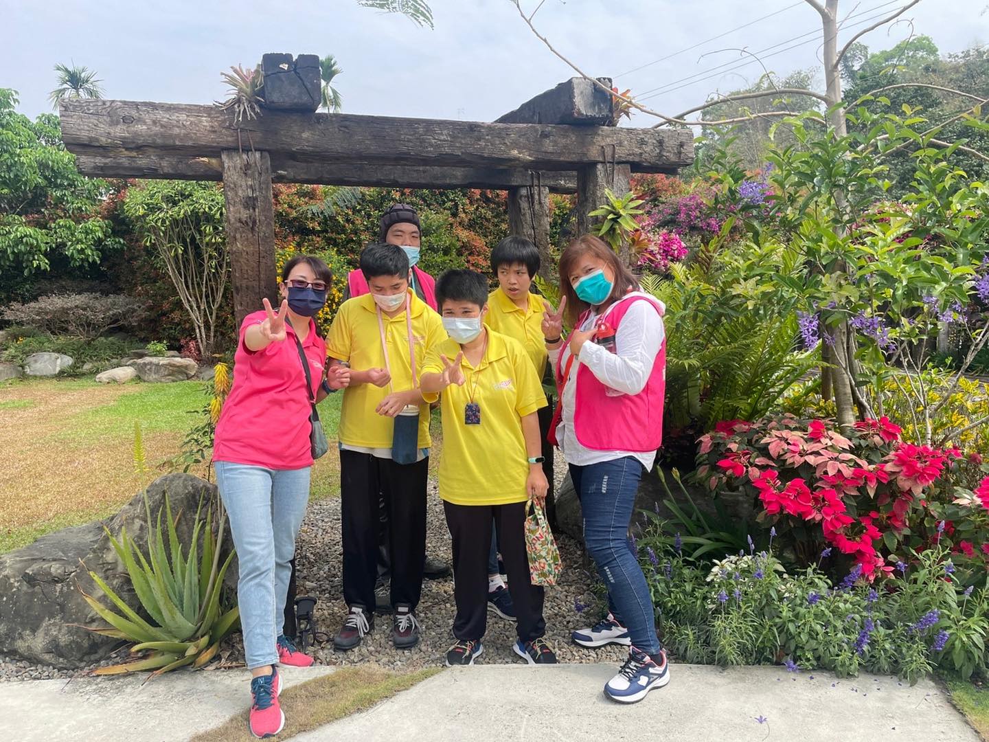 社區活動－蝶舞花間與丸二米粉(標題圖檔)