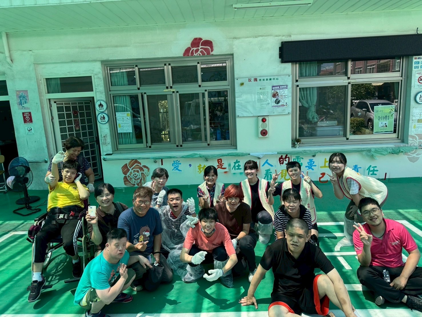 【拓凱基金會志工日 × 繽紛彩繪牆】🎨(標題圖檔)